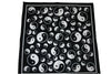 Square Black Ying and Yang Bandana