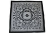 Square White Patterned Bandana